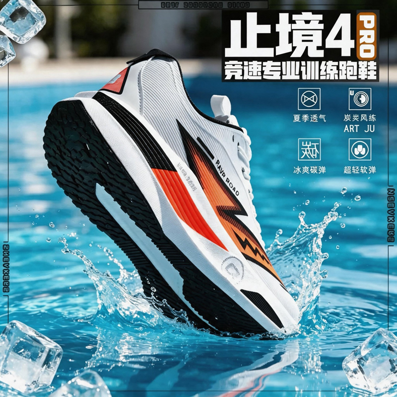 Running Shoe Carbon - Scarpe da Corsa Professionali per Maratona